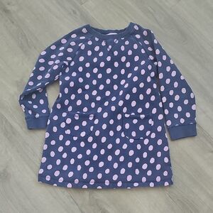 Mini Boden Navy and Pink Kids' Dress Size 7-8 Years